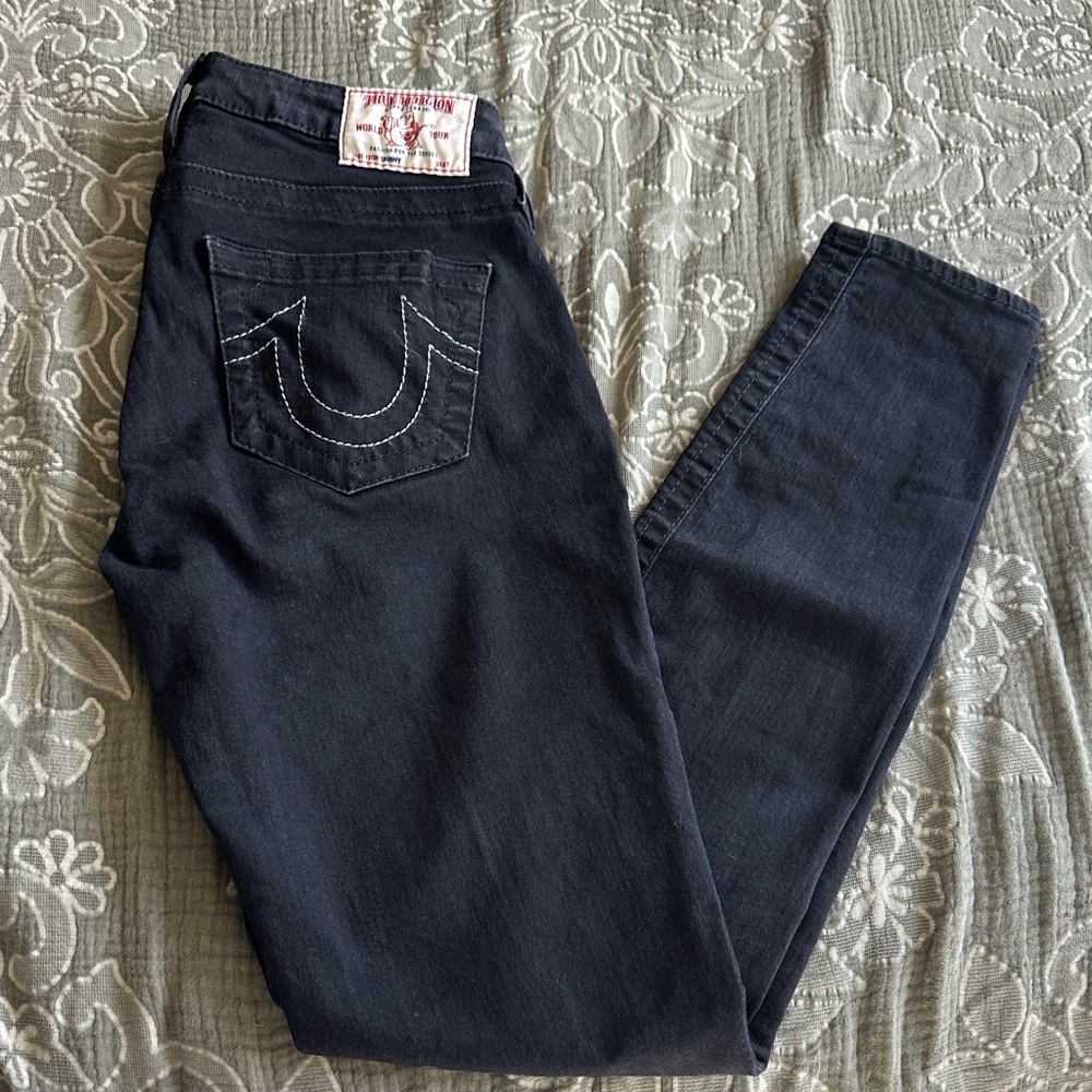 True Religion Women's black jeans